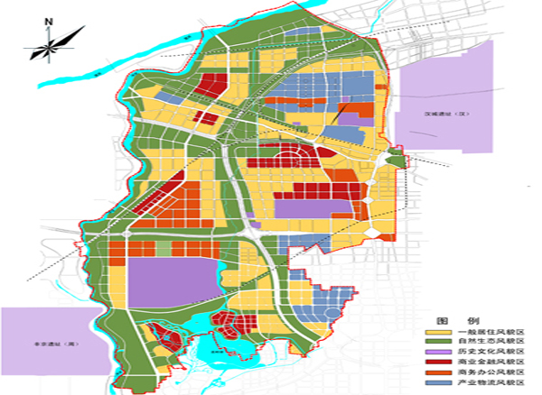 2020西安沣东新城规划图片 2020西安沣东新城