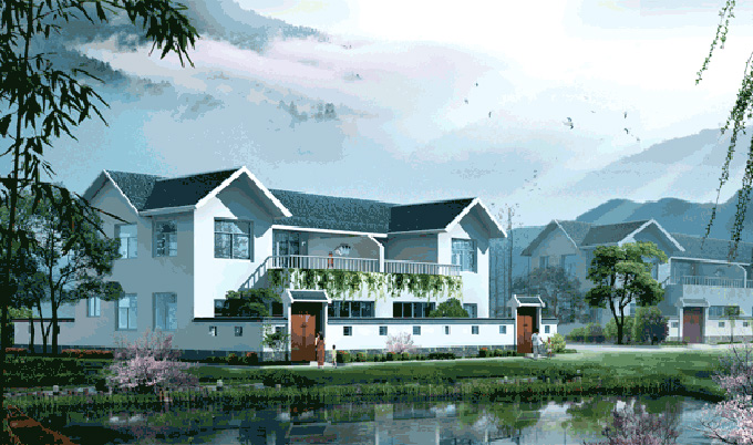 【高品质住区】经典项目：陕南新农村住宅示范设计