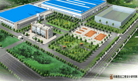 【工业园区】经典项目：西开高压电器公司铝合金铸件生产基地