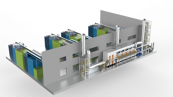 中煤科工集团西安研究院有限公司喷漆线废气处理系统总包项目 